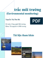 Quan trắc môi trường (Environmental monitoring Chapter 1)