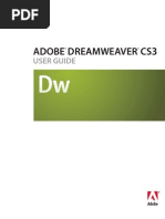 Dreamweaver Cs3 Help