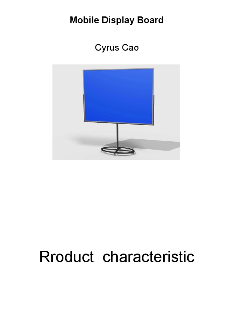 Mobile Display Board PDF