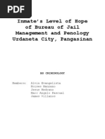 Download Inmates Level of hope Thesis by Mirazol Calizo SN162135013 doc pdf