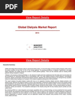 Global Dialysis Market Report