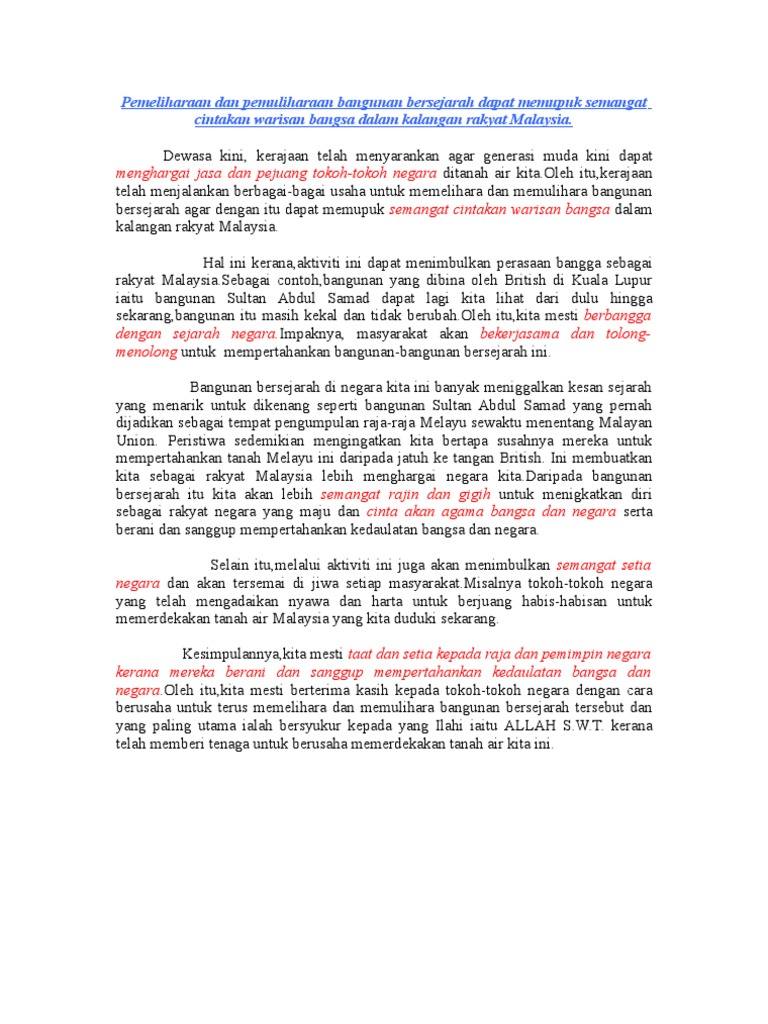 Sejarah Esei Elemen 3 Pdf