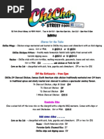 Download Chicha Street Food Menu by ChiCha StreetFood SN162145934 doc pdf
