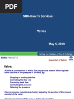 Hydrostatic Testing Procedure for Valves | PDF | Valve | Pressure