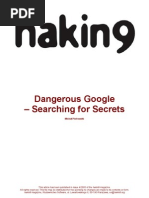 Dangerous Google Searching For Secrets