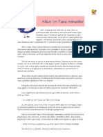 Povestea Alice in Tara Minunilor PDF