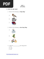 Science Year 2  Organisms  Nature