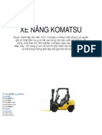 Xe Nâng Komatsu