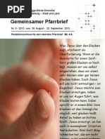 Pfarrbrief Nr .9 Moe.-red. Internet