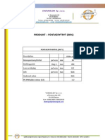 Pentaerythritol 98 % - Chemical Products Specification Sheet - Chemiglob.com