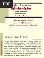 English Tense System