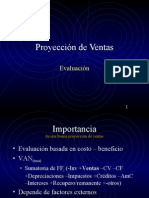 Proyeccion de Ventas