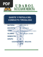 Quistes y Fistulas Del Conducto Tirogloso Expocicionnn