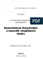 Deportálások Kárpátalján