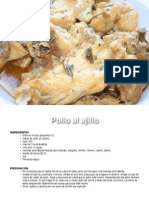 Pollo Al Ajillo