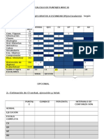 Calculo de Puntajes Wisc III