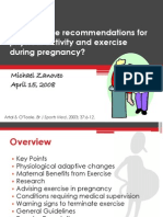 Exercise and Pregnancy_Zanovec