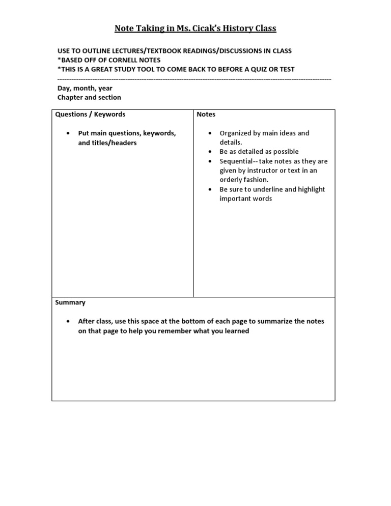 Note Taking | PDF | Technology & Engineering