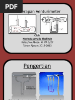 Download FISIKA SMA kelas XII Penerapan Hukum Bernoulli Pada Venturimeter by Novinda Amalia SN162200175 doc pdf