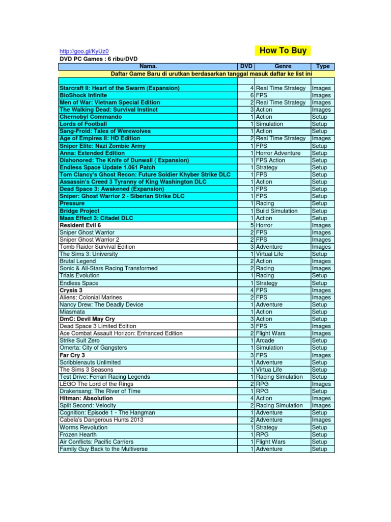 List Games | PDF