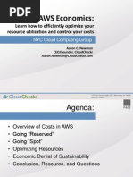 CloudCheckr Aws Economics