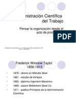 Administracion Cientifica Del Trabajo