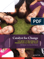 Catalyst For Change: The Impact of Millennials On Organization Culture and Policy