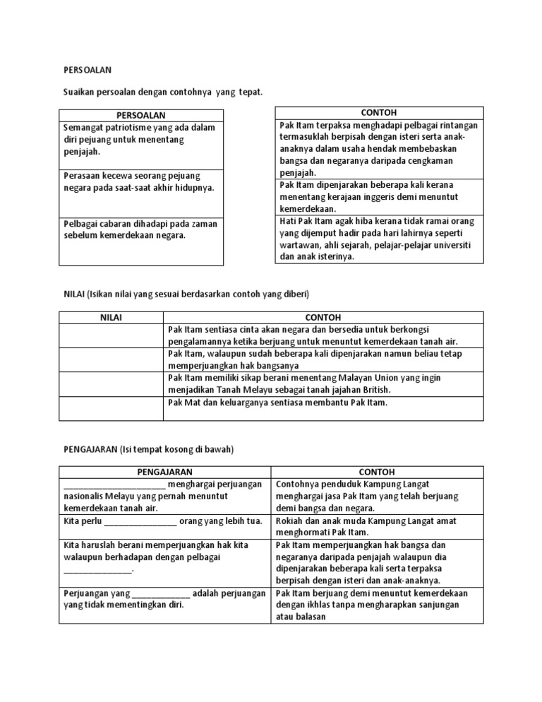 Latihan Memori Seorang Tua Pdf