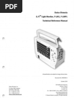 Datex-Ohmeda S-5 Light Monitor - Technical Reference Manual