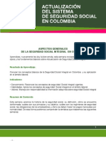 Semana 1. 1 Generalidades de La Seguridad Social en Colombia