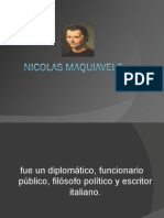 NICOLAS MAQUIAVELO