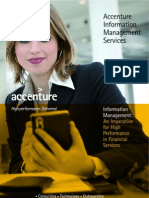 Information Management in Financial Services