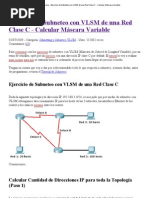 Download Ejercicio de Subneteo Con VLSM by gusworks SN162250110 doc pdf