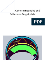Pattern On Target Plate Visual Camera Mounting and