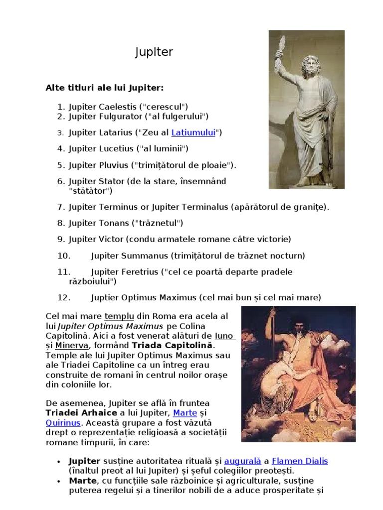 Jupiter Latina | PDF