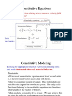 Constitutive Modeling