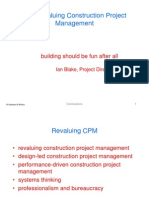 Revaluing Construction Project Management