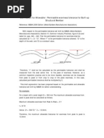 Fabrication Tolerances Guidelines | PDF | Engineering Tolerance ...