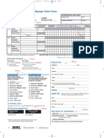 Signage Order Form