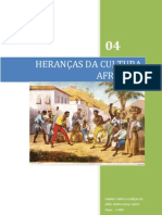 Heranças africanas na cultura brasileira