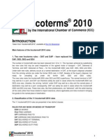 Introduction To The Incoterms 2010