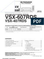 VSX-407RDS, - 607RDS