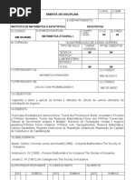 matematica atuarial!