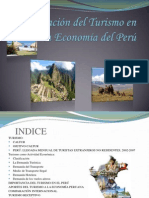 Participación Del Turismo en La Economía Del Perú