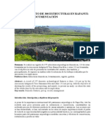 Estructuras Domésticas. Rapa Nui