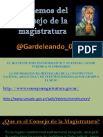 Consejo Magistratura