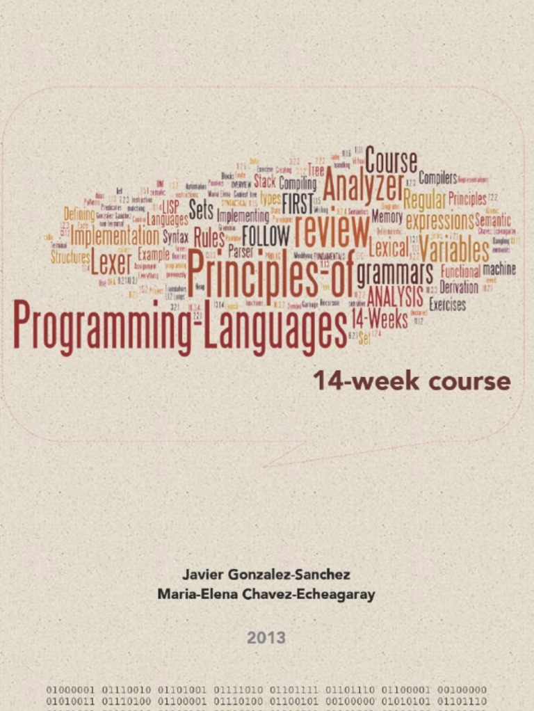 Principles of Programming Languages ASU 2013 Parsing Compiler