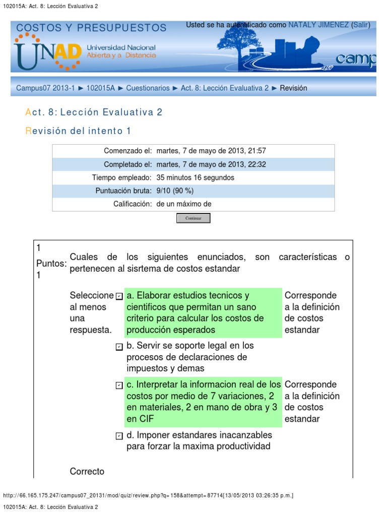 Act. 8 Costos y Presupuestos | PDF | Presupuesto | Economias