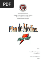 Download Plan de Medios - Gatorade by Tere Torrelles SN162374959 doc pdf