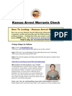 Kansas Arrest Warrants - Arrest Warrants Check